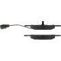 CENTRIC PARTS 300.05550 Centric Premium Semi-Metallic Brake Pads with Shims and Hardware