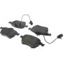 CENTRIC PARTS 300.05552 Centric Premium Semi-Metallic Brake Pads with Shims and Hardware