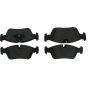 CENTRIC PARTS 300.05580 Centric Premium Semi-Metallic Brake Pads with Shims and Hardware