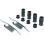 CENTRIC PARTS 300.05581 Centric Premium Semi-Metallic Brake Pads with Shims and Hardware