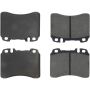 CENTRIC PARTS 300.05611 Centric Premium Semi-Metallic Brake Pads with Shims and Hardware