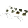 CENTRIC PARTS 300.05621 Centric Premium Semi-Metallic Brake Pads with Shims and Hardware