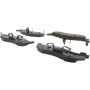 CENTRIC PARTS 300.05760 Centric Premium Semi-Metallic Brake Pads with Shims and Hardware
