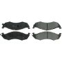 CENTRIC PARTS 300.05760 Centric Premium Semi-Metallic Brake Pads with Shims and Hardware