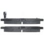 CENTRIC PARTS 300.05800 Centric Premium Semi-Metallic Brake Pads with Shims and Hardware