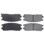 CENTRIC PARTS 300.05800 Centric Premium Semi-Metallic Brake Pads with Shims and Hardware