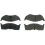 CENTRIC PARTS 300.05910 Centric Premium Semi-Metallic Brake Pads with Shims and Hardware