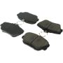 CENTRIC PARTS 300.05980 Centric Premium Semi-Metallic Brake Pads with Shims and Hardware