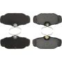CENTRIC PARTS 300.06100 Centric Premium Semi-Metallic Brake Pads with Shims and Hardware