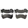 CENTRIC PARTS 300.06141 Centric Premium Semi-Metallic Brake Pads with Shims and Hardware