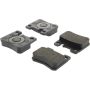 CENTRIC PARTS 300.06200 Centric Premium Semi-Metallic Brake Pads with Shims and Hardware