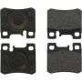 CENTRIC PARTS 300.06200 Centric Premium Semi-Metallic Brake Pads with Shims and Hardware