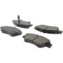 CENTRIC PARTS 300.06210 Centric Premium Semi-Metallic Brake Pads with Shims and Hardware