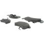 CENTRIC PARTS 300.06230 Centric Premium Semi-Metallic Brake Pads with Shims and Hardware