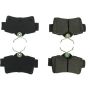 CENTRIC PARTS 300.06270 Centric Premium Semi-Metallic Brake Pads with Shims and Hardware