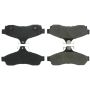 CENTRIC PARTS 300.06280 Centric Premium Semi-Metallic Brake Pads with Shims and Hardware