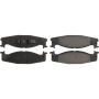 CENTRIC PARTS 300.06320 Centric Premium Semi-Metallic Brake Pads with Shims and Hardware