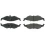 CENTRIC PARTS 300.06330 Centric Premium Semi-Metallic Brake Pads with Shims and Hardware