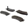 CENTRIC PARTS 300.06370 Centric Premium Semi-Metallic Brake Pads with Shims and Hardware