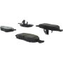 CENTRIC PARTS 300.06480 Centric Premium Semi-Metallic Brake Pads with Shims and Hardware