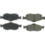 CENTRIC PARTS 300.06480 Centric Premium Semi-Metallic Brake Pads with Shims and Hardware