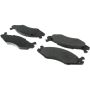 CENTRIC PARTS 300.06510 Centric Premium Semi-Metallic Brake Pads with Shims and Hardware
