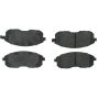 CENTRIC PARTS 300.06530 Centric Premium Semi-Metallic Brake Pads with Shims and Hardware
