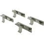 CENTRIC PARTS 300.06550 Centric Premium Semi-Metallic Brake Pads with Shims and Hardware
