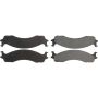 CENTRIC PARTS 300.06550 Centric Premium Semi-Metallic Brake Pads with Shims and Hardware