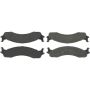 CENTRIC PARTS 300.06551 Centric Premium Semi-Metallic Brake Pads with Shims and Hardware