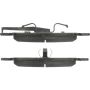 CENTRIC PARTS 300.06620 Centric Premium Semi-Metallic Brake Pads with Shims and Hardware
