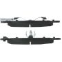 CENTRIC PARTS 300.06660 Centric Premium Semi-Metallic Brake Pads with Shims and Hardware