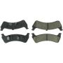 CENTRIC PARTS 300.06670 Centric Premium Semi-Metallic Brake Pads with Shims and Hardware