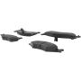 CENTRIC PARTS 300.06700 Centric Premium Semi-Metallic Brake Pads with Shims and Hardware