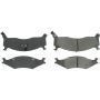 CENTRIC PARTS 300.06700 Centric Premium Semi-Metallic Brake Pads with Shims and Hardware