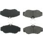 CENTRIC PARTS 300.06760 Centric Premium Semi-Metallic Brake Pads with Shims and Hardware