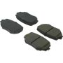 CENTRIC PARTS 300.06800 Centric Premium Semi-Metallic Brake Pads with Shims and Hardware