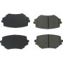 CENTRIC PARTS 300.06800 Centric Premium Semi-Metallic Brake Pads with Shims and Hardware