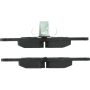 CENTRIC PARTS 300.06810 Centric Premium Semi-Metallic Brake Pads with Shims and Hardware