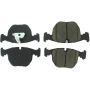 CENTRIC PARTS 300.06810 Centric Premium Semi-Metallic Brake Pads with Shims and Hardware