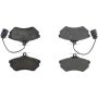 CENTRIC PARTS 300.06840 Centric Premium Semi-Metallic Brake Pads with Shims and Hardware