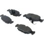 CENTRIC PARTS 300.06881 Centric Premium Semi-Metallic Brake Pads with Shims and Hardware