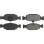 CENTRIC PARTS 300.06881 Centric Premium Semi-Metallic Brake Pads with Shims and Hardware