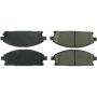 CENTRIC PARTS 300.06910 Centric Premium Semi-Metallic Brake Pads with Shims and Hardware