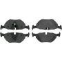 CENTRIC PARTS 300.06920 Centric Premium Semi-Metallic Brake Pads with Shims and Hardware