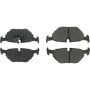 CENTRIC PARTS 300.06921 Centric Premium Semi-Metallic Brake Pads with Shims and Hardware