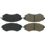 CENTRIC PARTS 300.07000 Centric Premium Semi-Metallic Brake Pads with Shims and Hardware