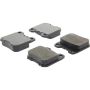 CENTRIC PARTS 300.07090 Centric Premium Semi-Metallic Brake Pads with Shims and Hardware