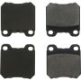 CENTRIC PARTS 300.07090 Centric Premium Semi-Metallic Brake Pads with Shims and Hardware