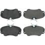 CENTRIC PARTS 300.07200 Centric Premium Semi-Metallic Brake Pads with Shims and Hardware